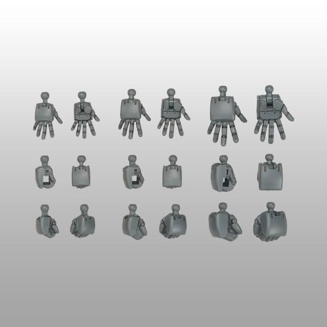 [Bandai] Gunpla 04 Набор дополнительных деталей: Складываем руки вокруг