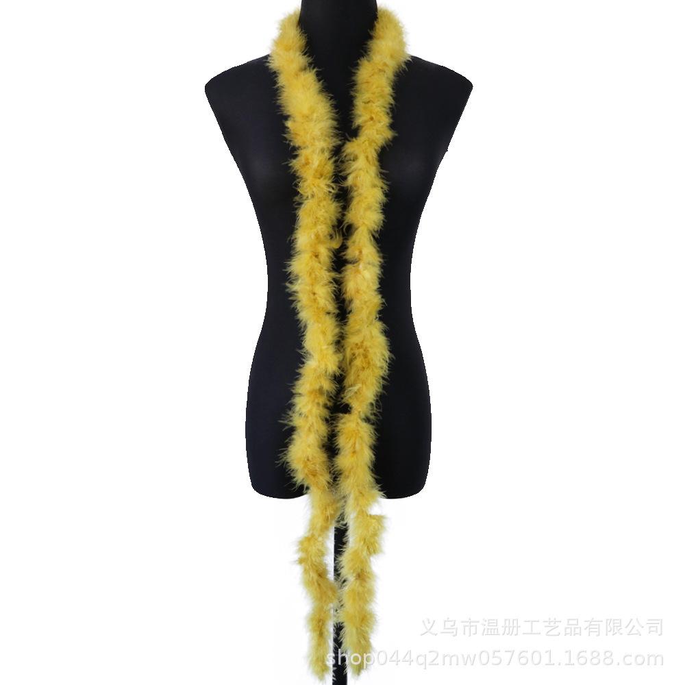 11G Flat Top Clothing Accessories Diy Material Turkey Plush Strip Scarf Crafts Accessories New