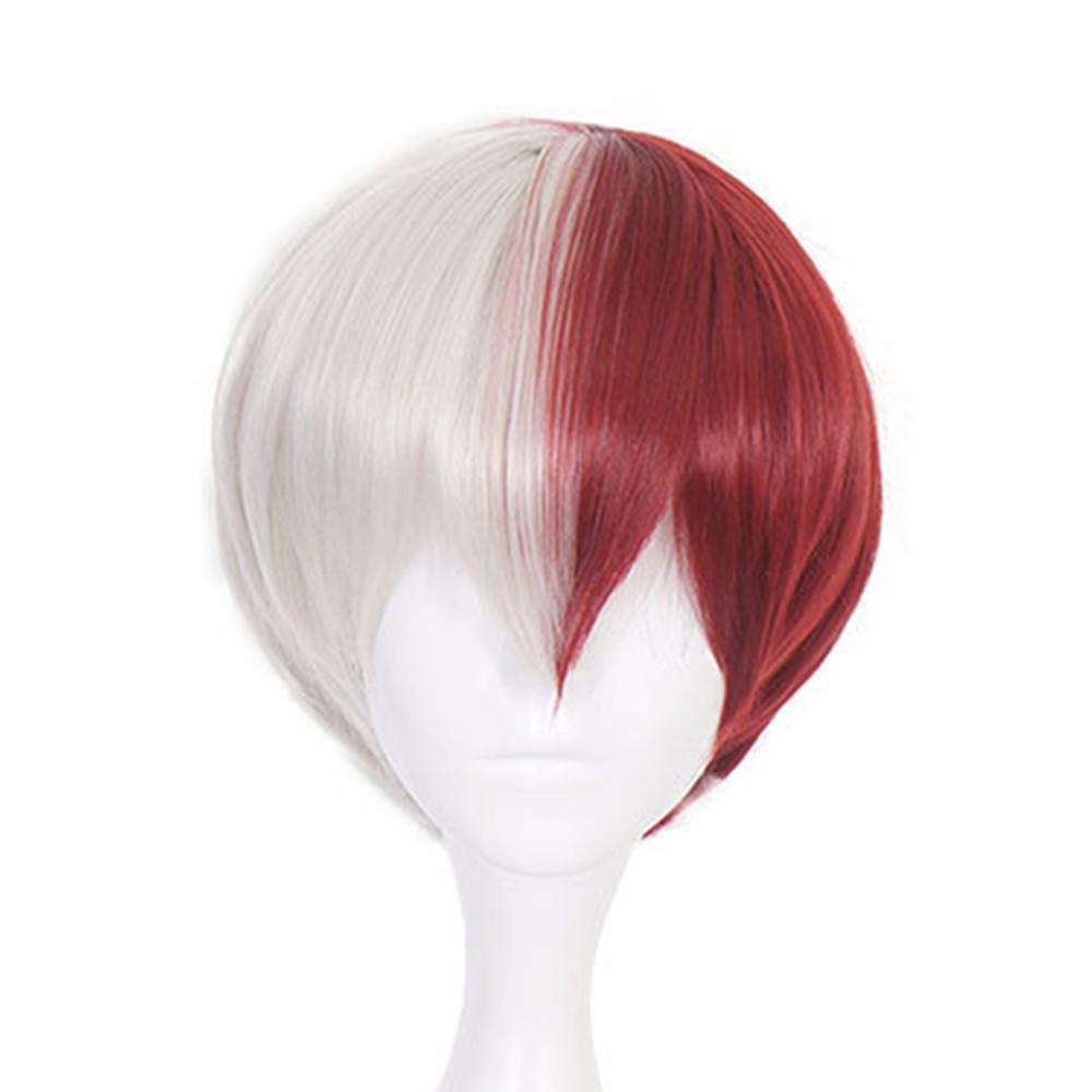 Cosplay For My Hero Academia Todoroki Shoto Anime White And Brown
