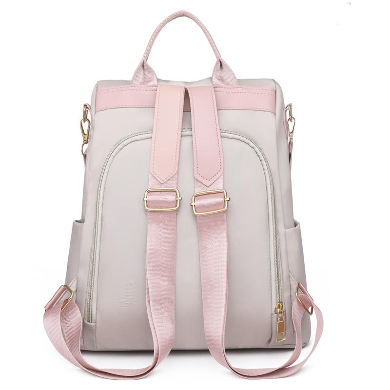 Waterproof Oxford Women Backpack Fashion Anti-theft Women Backpacks Flower Print Girls School Bag 2023 Summer Large Backpack