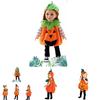 Super süßes Kürbiskostüm-Set für Kinder Perfekt für Halloween-Cosplay!
