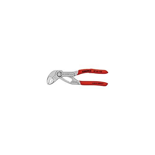 

Knipex 87 03 125 Клещи для водопроводных насосов Cobra 4,92 , хромированные