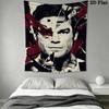 DEXTER Wall Tapestry Aesthetic Wall Hanging Printed Fabric Blanket Decorative Tapestries for Bedroom Living Room Home Decor