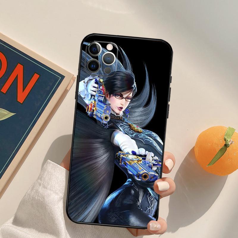 iPhone15ProMax Mobile Phone Case, Hunting Angel and Witch Mobile Phone Case, Painted Anti-drop for Anti-drop.