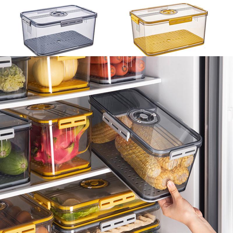 Buy 8 Styles Refrigerator Organizer Fridge Organizer Seal Container ...