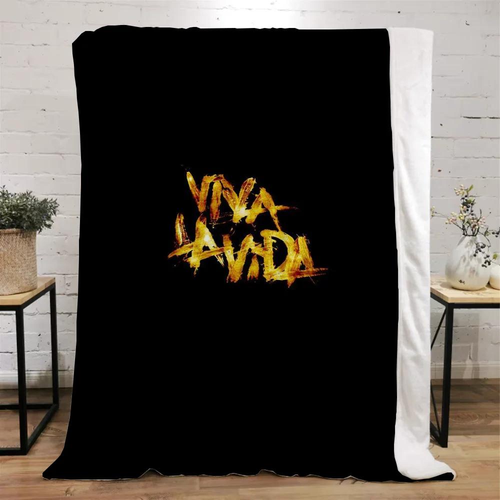 Coldplay Throws Blankets for Sofa Luxury Throw Blanket King Size Fluffy Plaid Microfiber Bedding Beach Towel Home Interior Knee