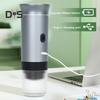 Přenosný elektrický espresso kávovar, dotykové ovládání, tlak čerpadla 15 barů, dobíjecí USB, bezdrátový kávovar