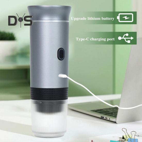 Portable Electric Espresso Machine Coffee Machine Touch Operation 15bar Pump Pressure USB Rechargeable Wireless Coffee Machine