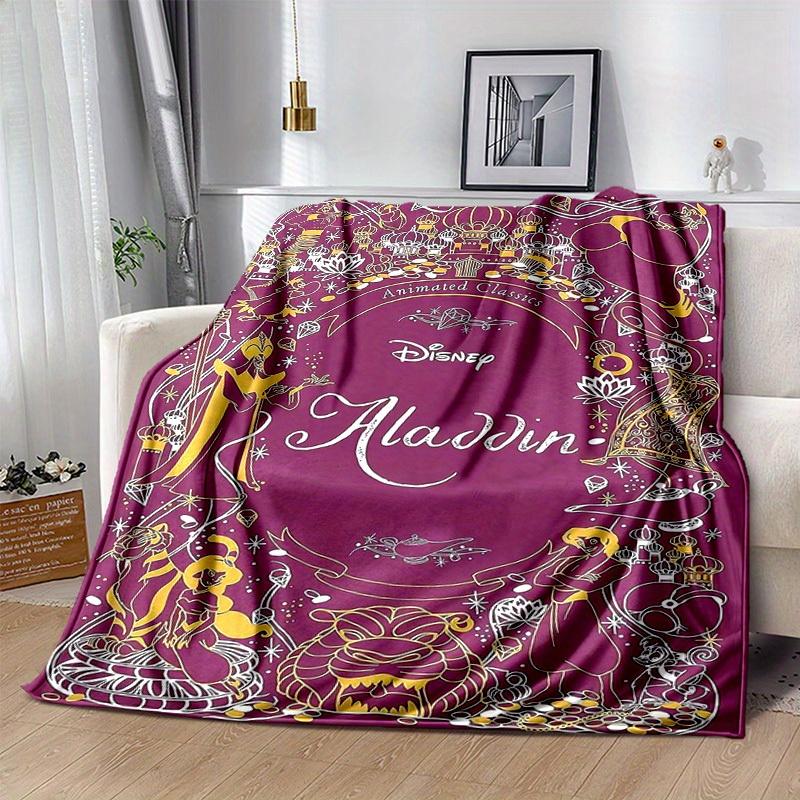 

1pc, Aladdin-Inspired Home Decor: A Magical Home Blanket, Cozy Flannel Throw Blanket Makes the Perfect Gift for Disney Fans 80x120cm