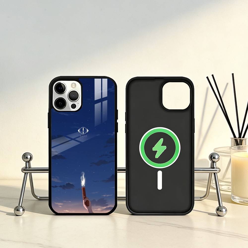 MUSIC Y-YorushikaS ART Phone Case For iPhone17,16,15,14,13,12,11 Plus,Pro Max Magnetic For Magsafe Wireless Charging