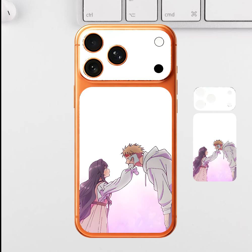 Anime W-Waguri R-Rintaro For IPhone 17 Pro ProMax Full Back Cover Decal Wrap Skin Rear Protective Sticker Film