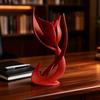 3D Printed Minimalist Abstract Rose Figurine – INS Style Home Desktop Decoration