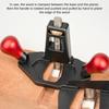 Depth Stop Woodworking Router Plane Quick Adjust Depth Trimming Plane  Dados Cutting