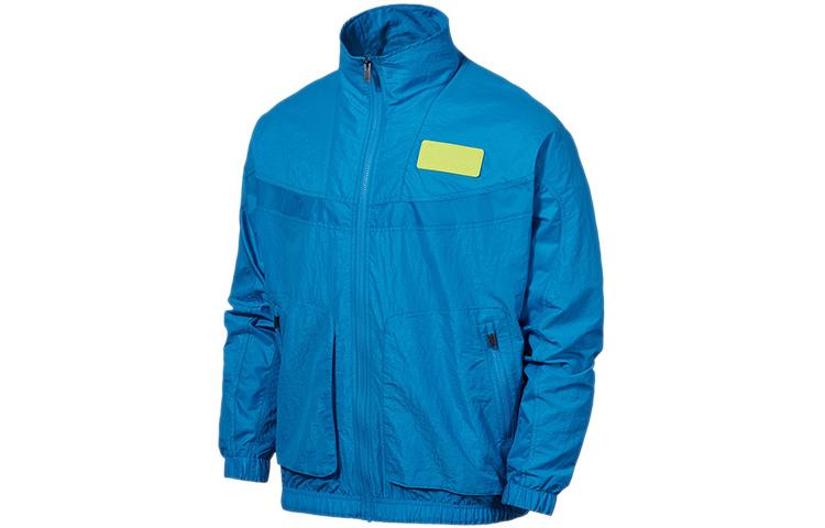 Jordan Air Jordan Куртки Мужские Лазерный Синий Воротник-стойка Умеренный Другое CN4579-446 XXL