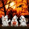 New Halloween Cute Ghost Dwarf Creative Party Decoration Courtyard Resin Crafts Ornaments Home Party Decoration Supplies