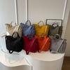 Large Capacity Canvas Shoulder Bag For Women 2023 New Autumn Winter Street Fashion Tote Crossbody Bag