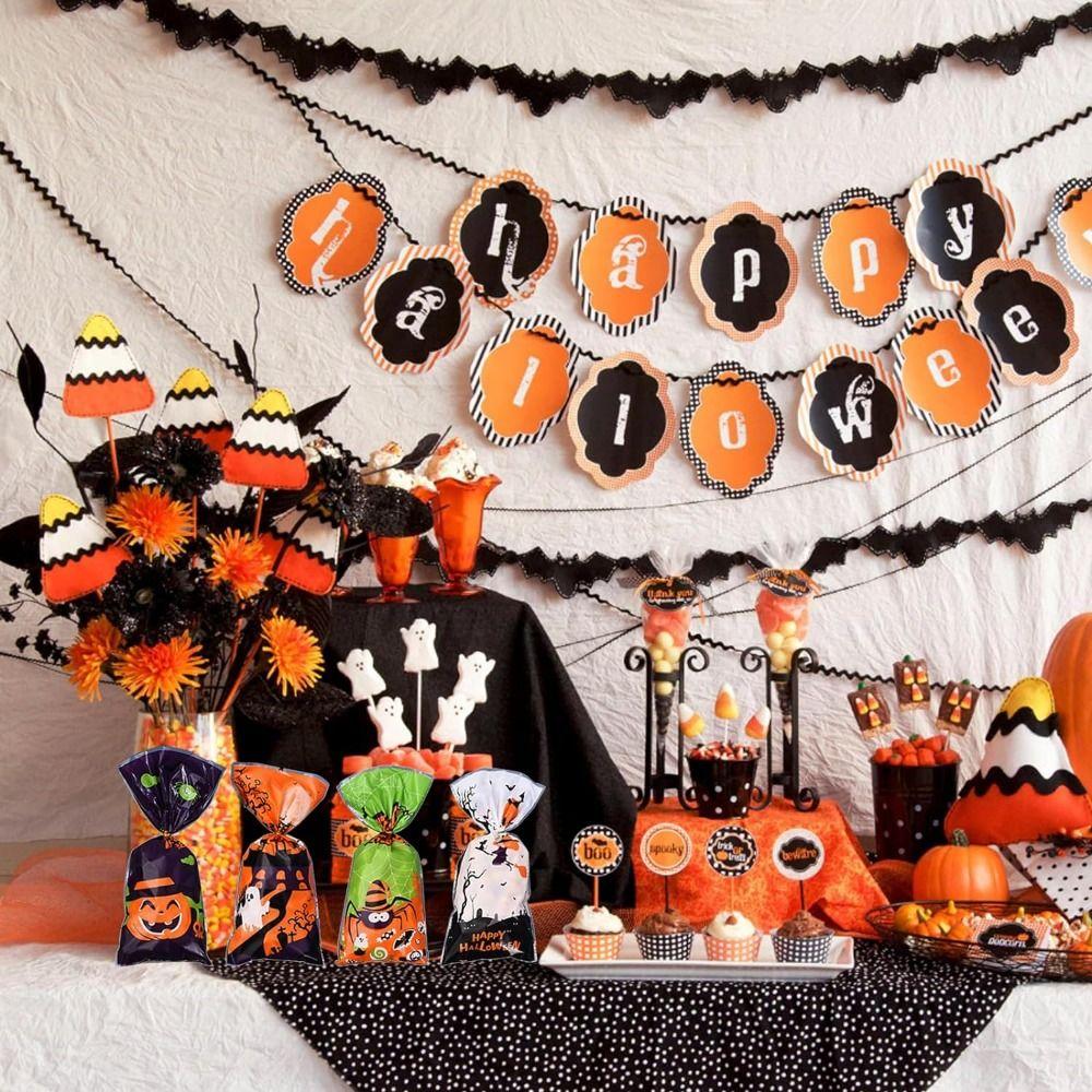 Non Candy Halloween Candy Bags Trick or Treat Gift Packaging Bags  Party Supplies