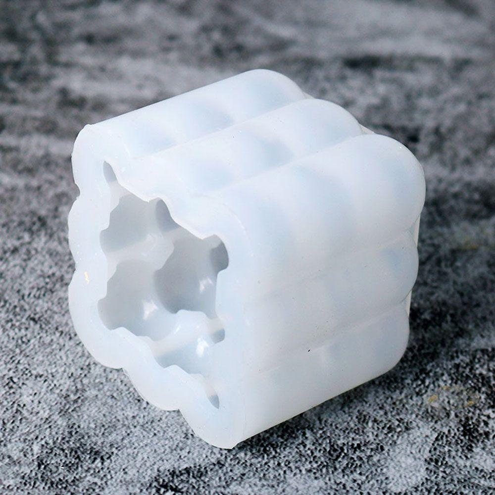 Supplies Aromatherapy Soy Wax Plaster Silicone Mold 3D Candle Mold Candle Mould Cube Soap Molds