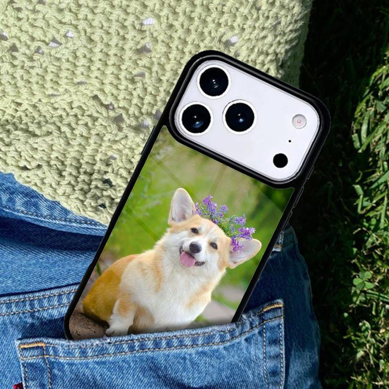 Animal Shiba Inu Dog Phone Case Cover for IPhone 11 12 13 14 15 16e 17 Pro Max Coque for IPhone 17 Air
