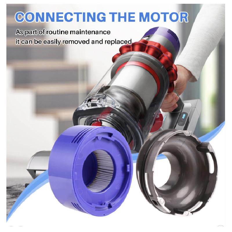 Para Dyosn V7 V8 Motor de Repuesto Cubierta Trasera Filtro Trasero Para Uso Doméstico