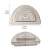 Ergonomic Handle Iron Fabric Weight for Long Sewing Supplies Comfortable in Craft Projects Rainbow Designs