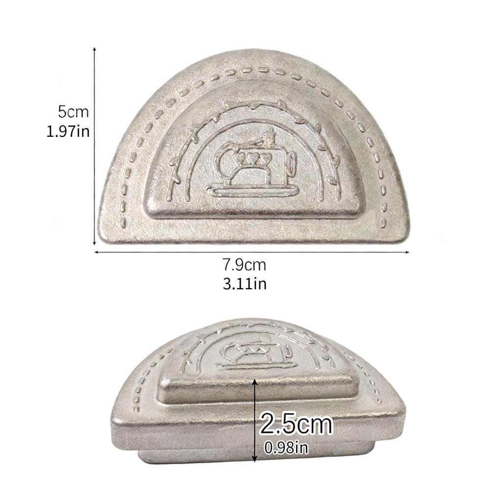 Ergonomic Handle Iron Fabric Weight for Long Sewing Supplies Comfortable in Craft Projects Rainbow Designs