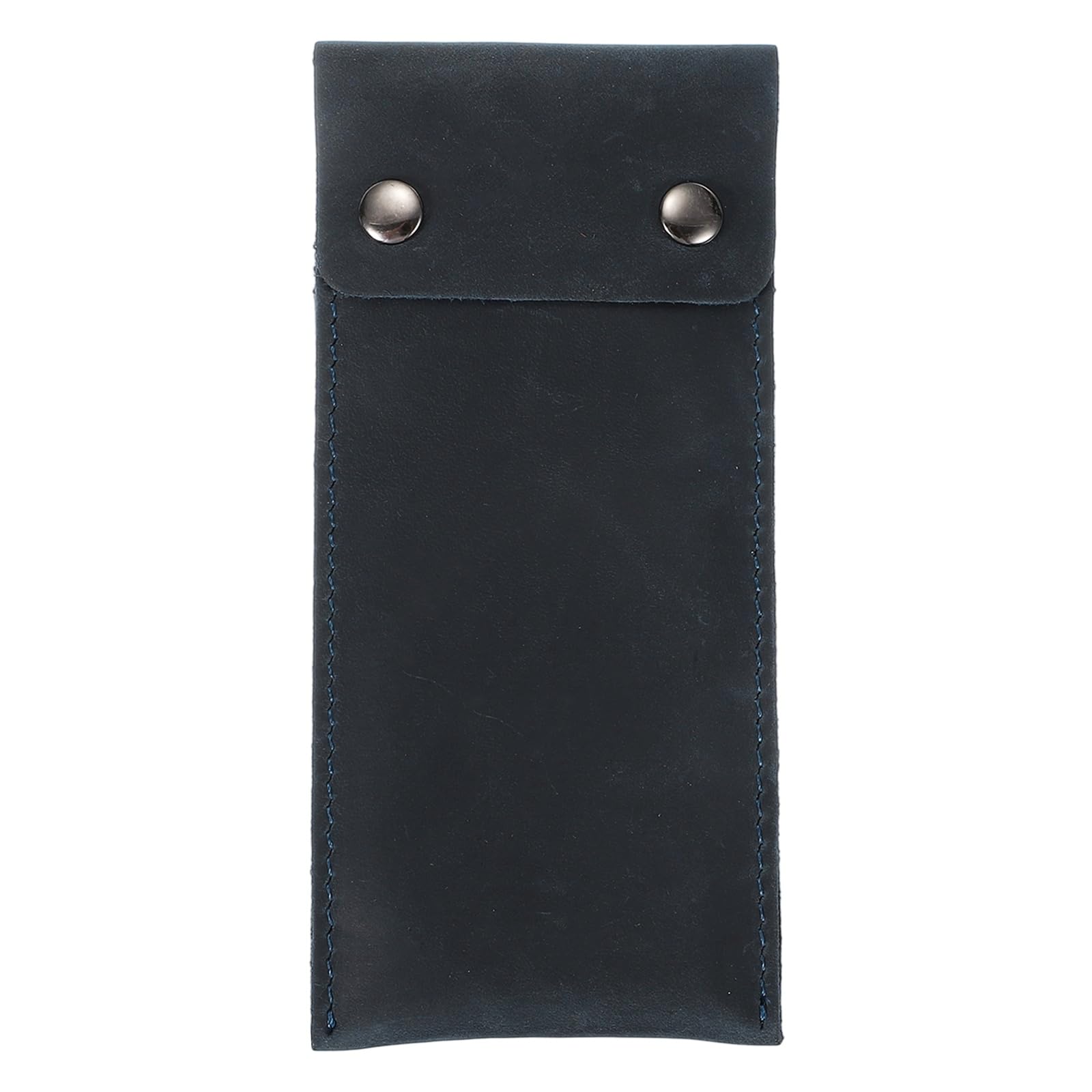 

uxcell Leather Watch Pouch 15 x 7cm5.9 x 2.8 Travel Phone Case Jewelry Storage Bag with Snap Button Unisex Single Watch Storage Pouch Dark Blue
