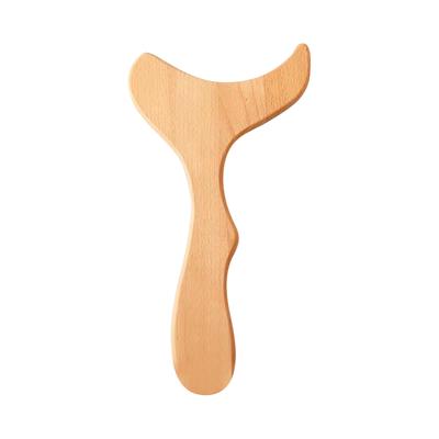 Holz Massagegerät, Faszienentferner zur Linderung von Muskelkater, Krämpfen, Verspannungen, Anti-Cellulite und zur Formung von Gesicht, Schultern und Armen