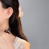 Exquisite Opal Love Earrings for Women with Niche Design New Earrings Small Earrings