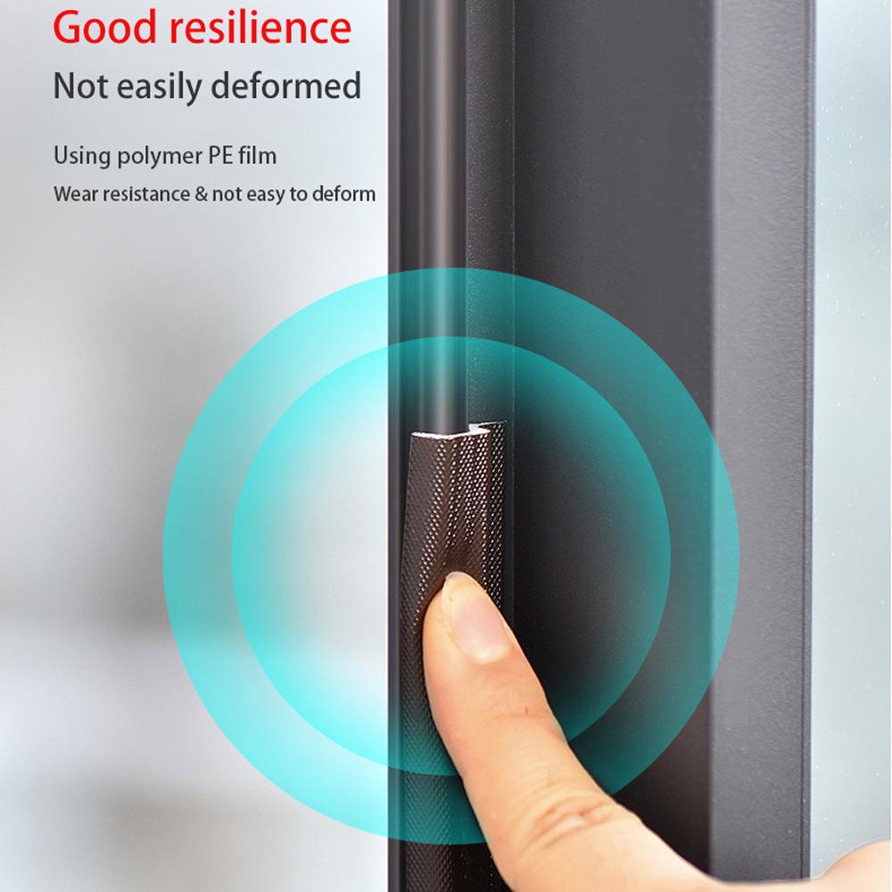 Gap Bottom For Sliding Window Windproof Window Sealing Strip Dust Stopper Self Adhesive Tape Sealer