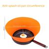 New Silicone Splash Pot Lid Foldable Splash-Proof Splash Oil Cover Multifunctional Round Pot Cover Kitchen