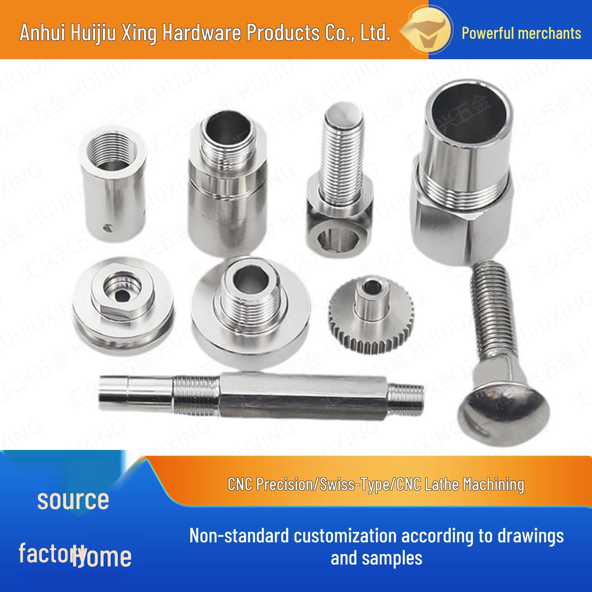 

Precision Machined Stainless Steel Parts: Non-standard Lathe Hardware & Custom Shafts