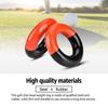 Walfront Golf Weight Rings, 3 Steel Weights, 1 Rubber Weight Ring, for Swing Practice, Stretching, and Warming Up, Driver and Club Swing Training Aid