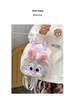 Cross-border Kids' Animal Plush Doll Backpack: Two-way Large Capacity Crossbody Bag