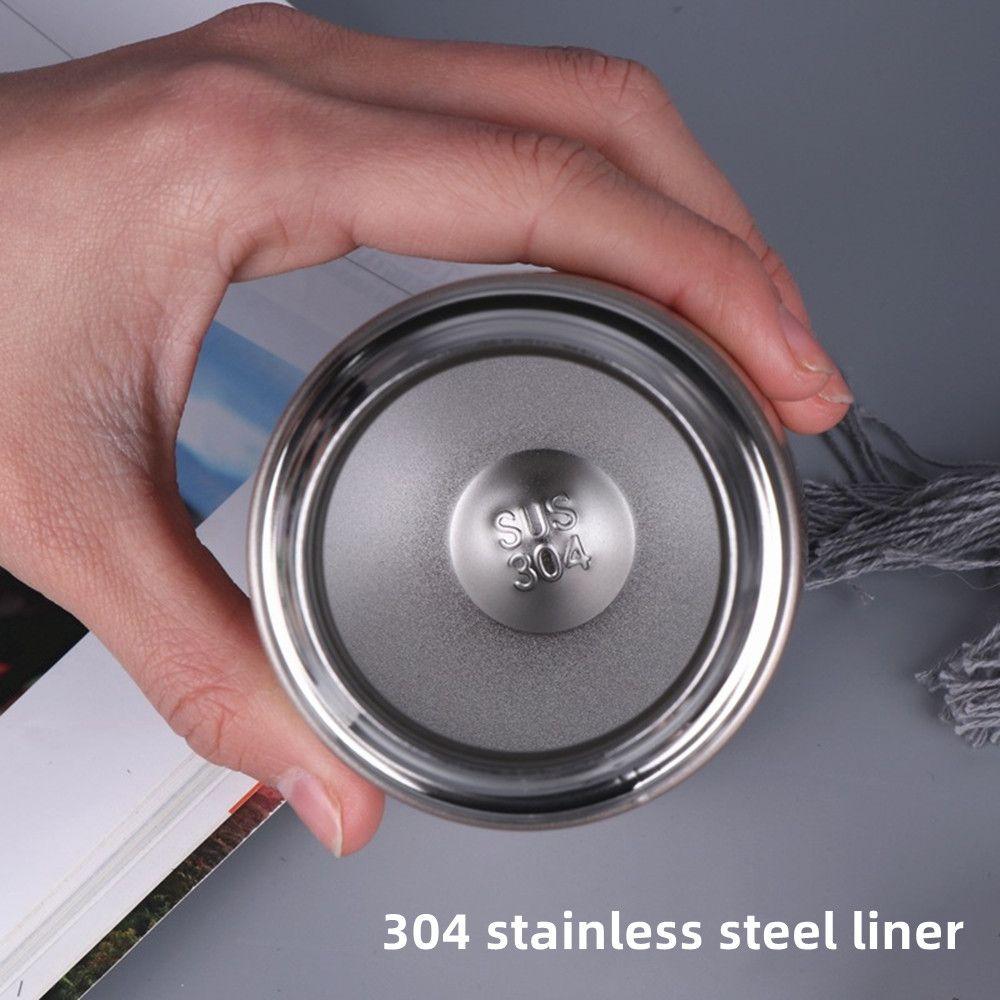 350ML Travel Leak-Proof Stainless Steel Coffee Mug Thermal Flask Tea Cup Water Bottle