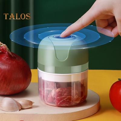 Schiaccia aglio elettrico 100/250ML USB carica robot da cucina per verdure cipolla potente motore trita aglio per una rapida frantumazione cucina professionale