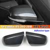 For Cadillac CT4 ATS 2013- Car Sticker Carbon Rearview Side Mirror Cover Wing Cap Exterior Door Rear View Case Trim Auto ABS
