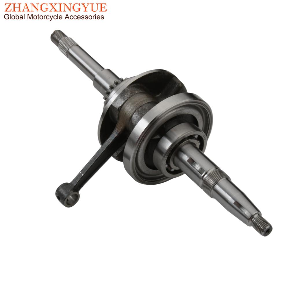 Scooter Crankshaft For SYM Orbit 2 Fiddle 3 Symphony SR ST 50 Tonik 50cc AC 13000-A1A-000 4T Engine Parts