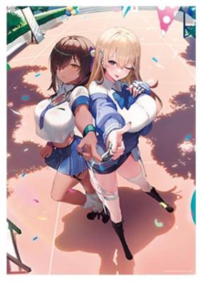 Ichiban Kuji Goddess of Victory: NIKKE CHAPTER3 H Prize Clear Poster [Naga & Tear]