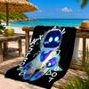 Unterwasser-Abenteuer-Roboter Strandtuch Mikrofaser-Strandtuch, Leicht und Schnelltrocknend, für Sommerreisen, Schwimmbad-Fan Geburtstagsgeschenk