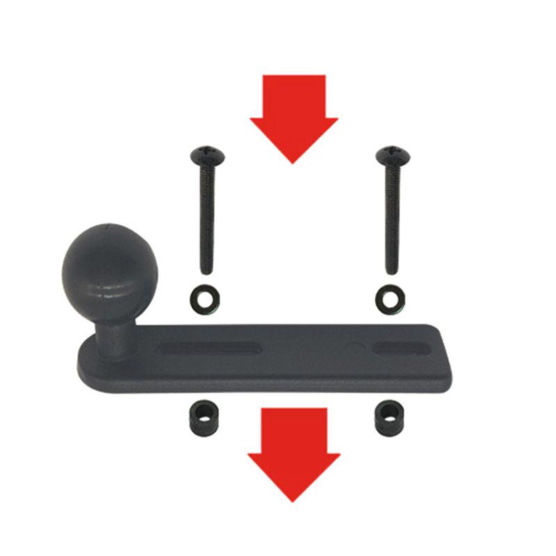 Ball for Head Mount Adapter Motorcycle Bicycle Handle Bar Clip Clamp Mirror Bracket Holder Accessories