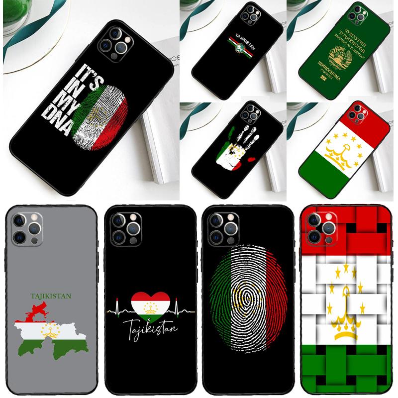 Tajikistan Flag Phone Case For iPhone 16 Pro 15 Pro 11 12 13 14 Pro Max Mini XR 16e 15 16 Plus Cover Shell