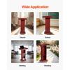 VEVOR Podium Stand, 1040 mm Wooden Lectern, Laptop Desk with Wide Reading Surface and Storage Shelf, Edge Stopper, Elegant Design, Flool-Standing