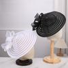 Bow Decoration Women's Tea Party Hat Headband Style Wedding Bridal Fascinator  Hair Accessories