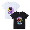 T-shirt Smilings Critters per Bambine Bambini Maglietta Cartoon Estiva Anime Stampata Manica Corta T-shirt Abbigliamento Traspirante per Bambini