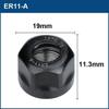 1Pcs High Precision Chuck Nut A/M/UM Type CNC Metalworking Clamping Nut ER 11/16/20/25/32/40 For CNC Lathe Milling Bit Holder
