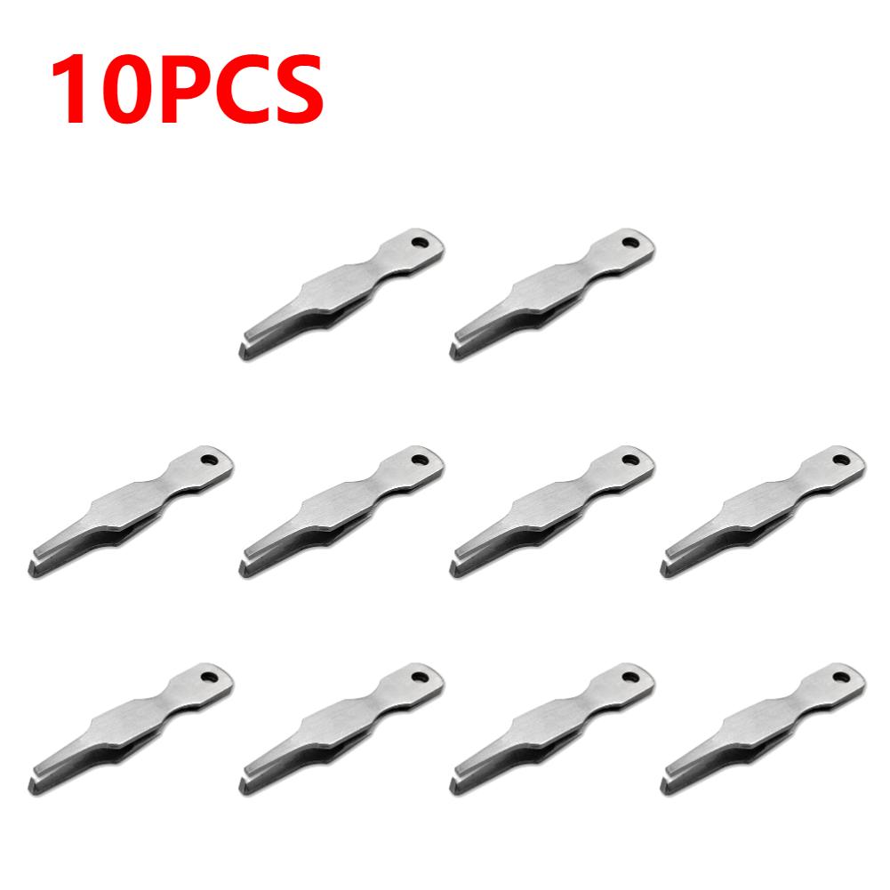 Multifunctional Fishing Line Tweezers Lure Ring Opener Line Cutter Quick Split Rings Stainless Steel Opener Tackle Accessories