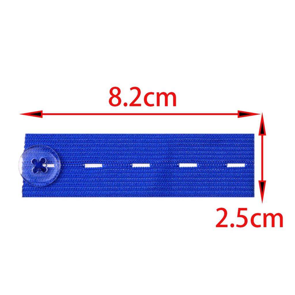 Elastic Pants Extender No Sew Adjustable Pants Button Extender Men Women