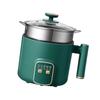 Electric Hot Pot 1.8L Mini Multifunction Electric Noodle Cooker with Handle for Home Dorm Office