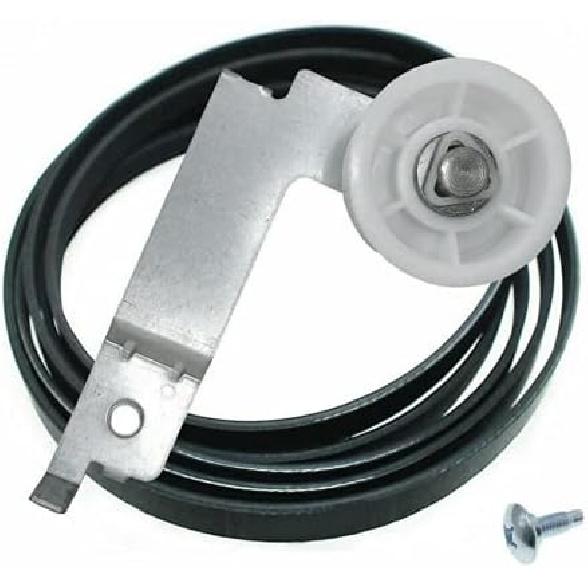 Dryer Drum Belt and Idler Pulley Kit Replacement For Samsung DV40J3000E(G) Idler Pulley